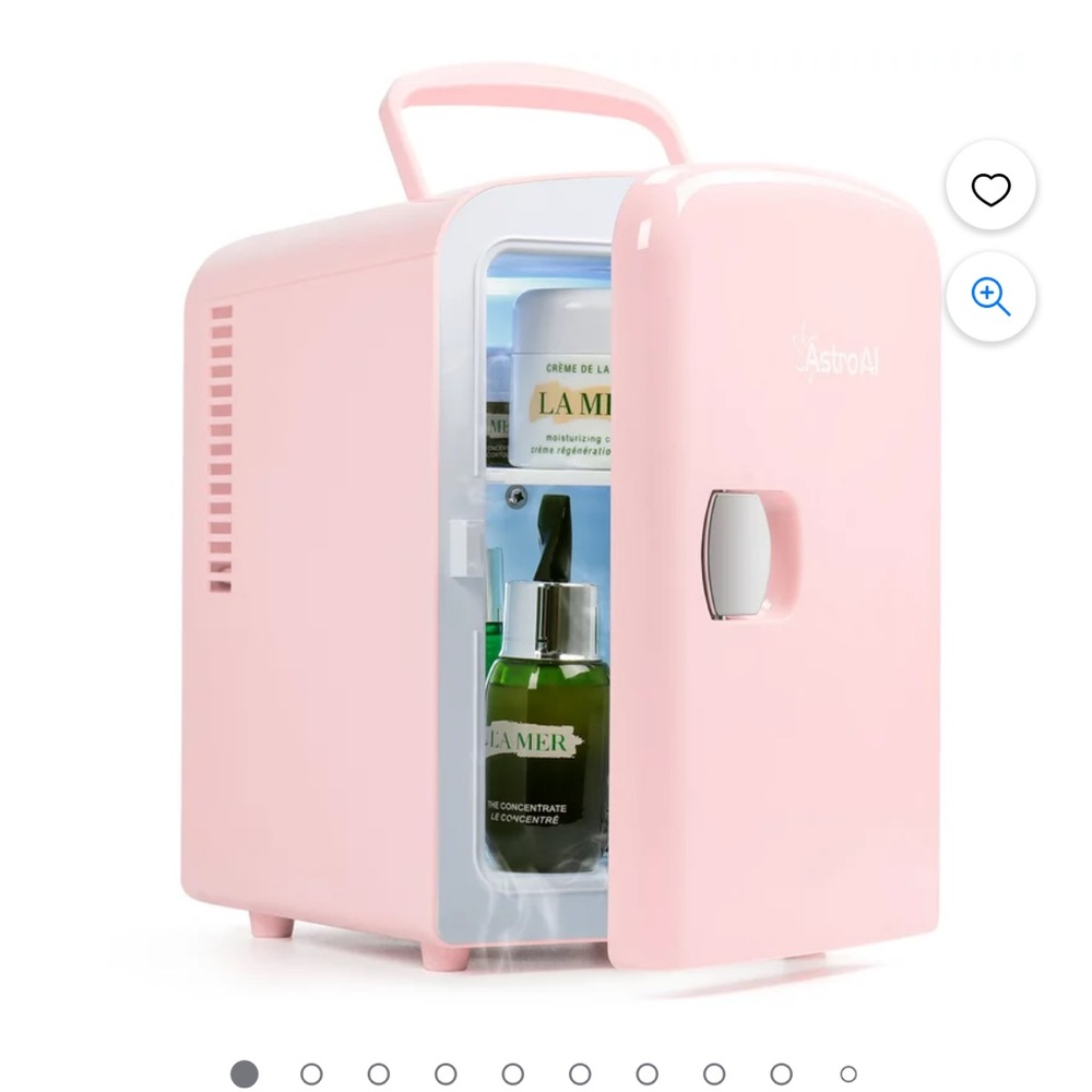 Astro AI Pink Skincare Fridge